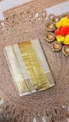 Ready to Wear Golden Tissue Saree (SU 798)