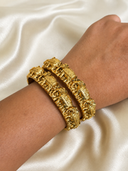 Antique Elephant Heritage Temple Bangles (SJ 171)