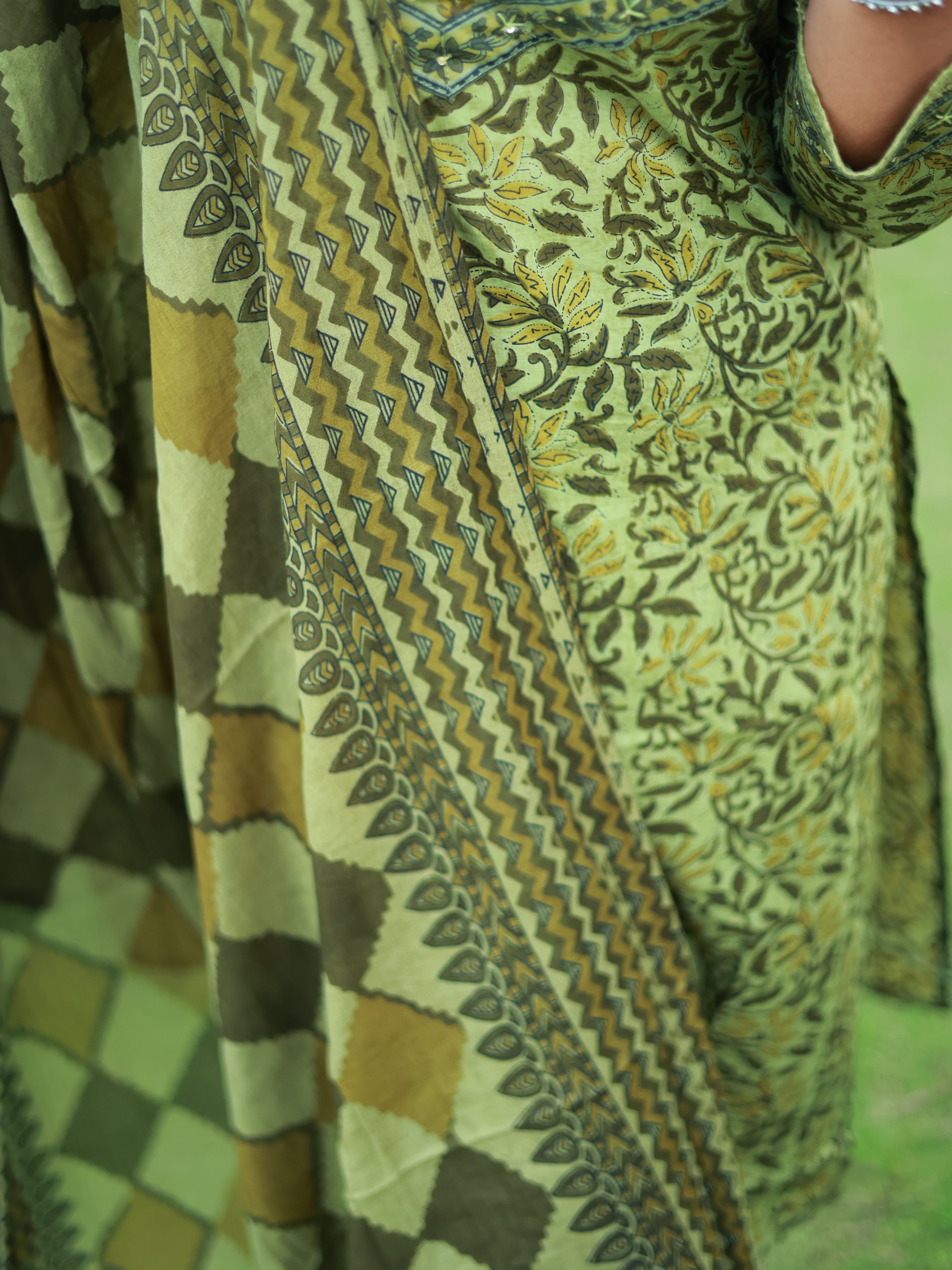 OLIVE BLISS COTTON  3 PIECE SET  - SU 426