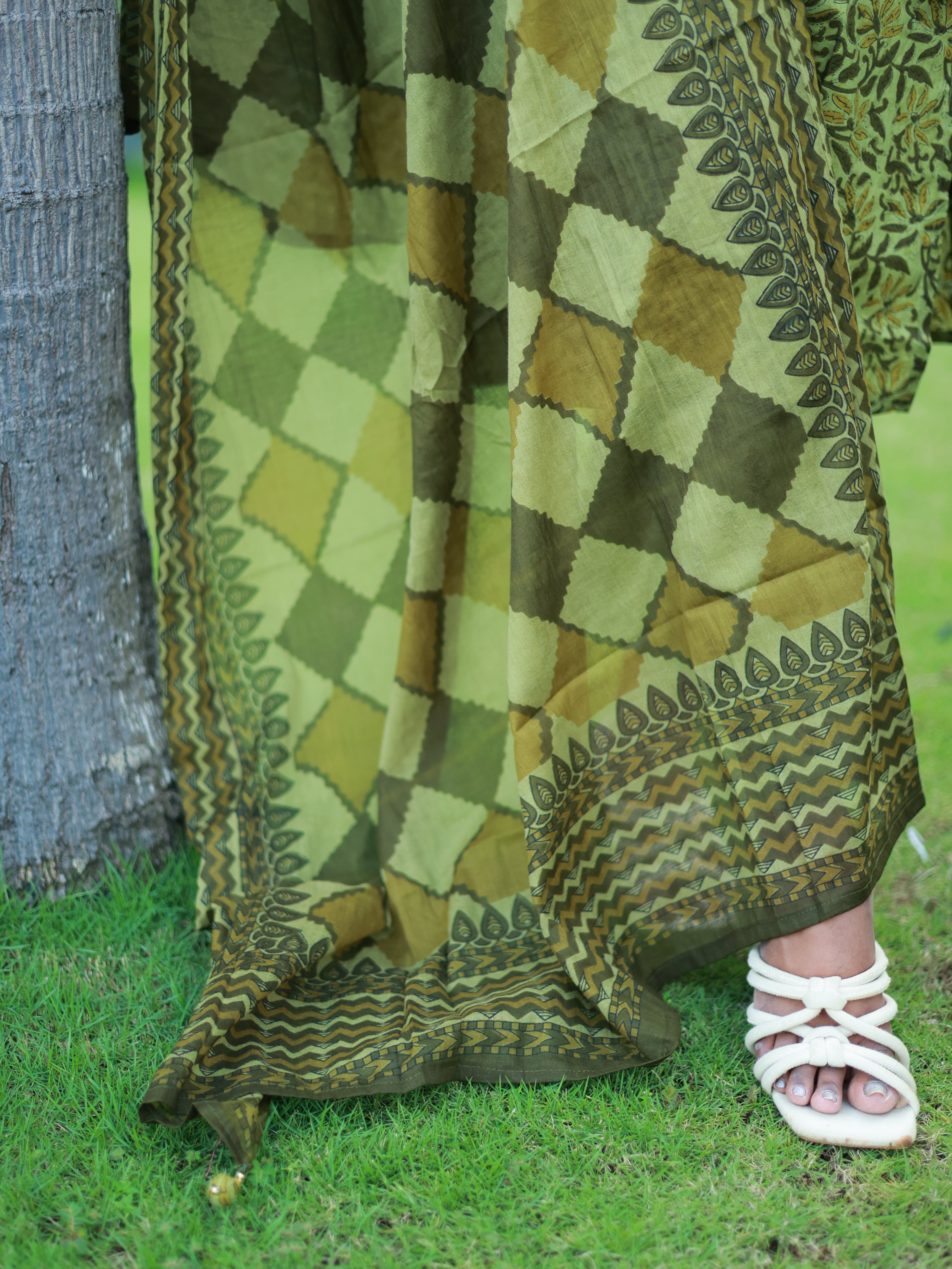 OLIVE BLISS COTTON  3 PIECE SET  - SU 426