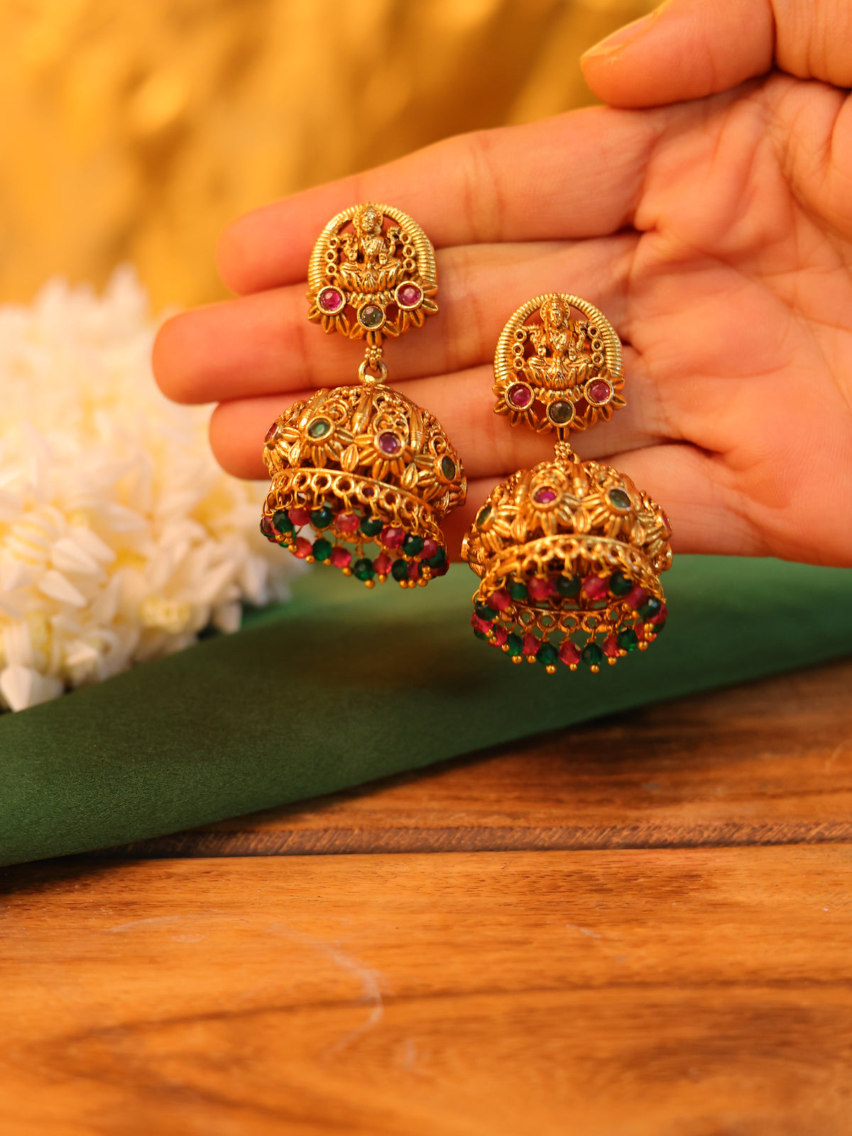 Goddess Lakshmi Jhumka