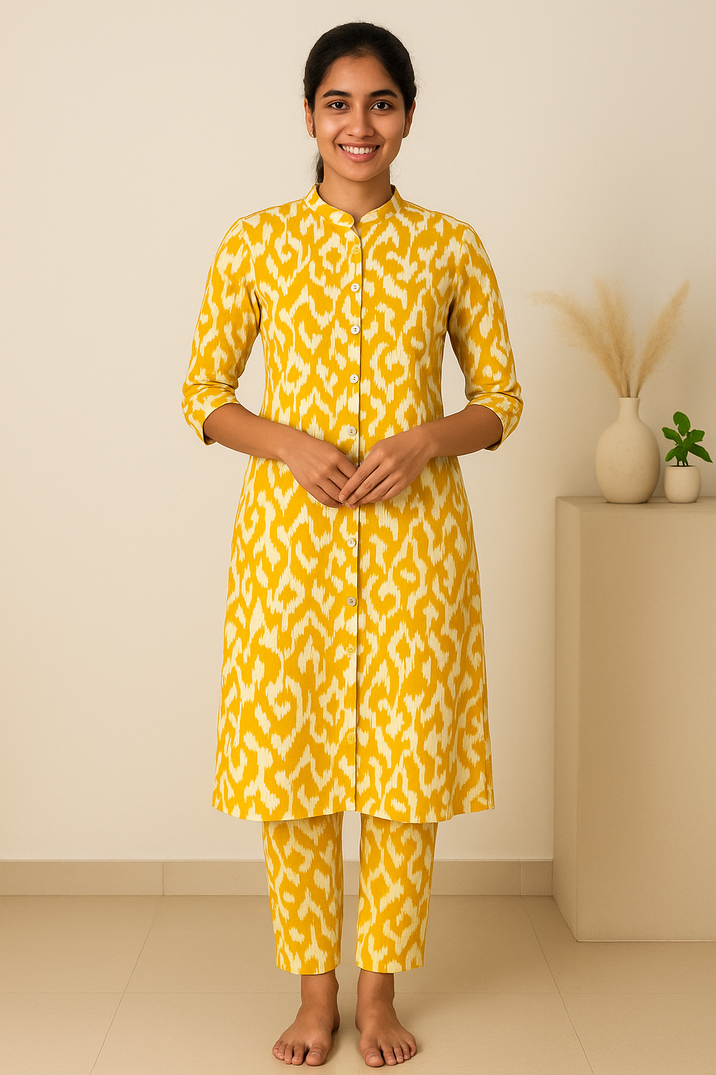 Marigold Cotton Co- Ord Set