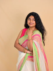 MAYURA 🌺 MUL COTTON SAREE (SU 760)                              🔴Pre Booking🔴 - Product dispatch on 20th July