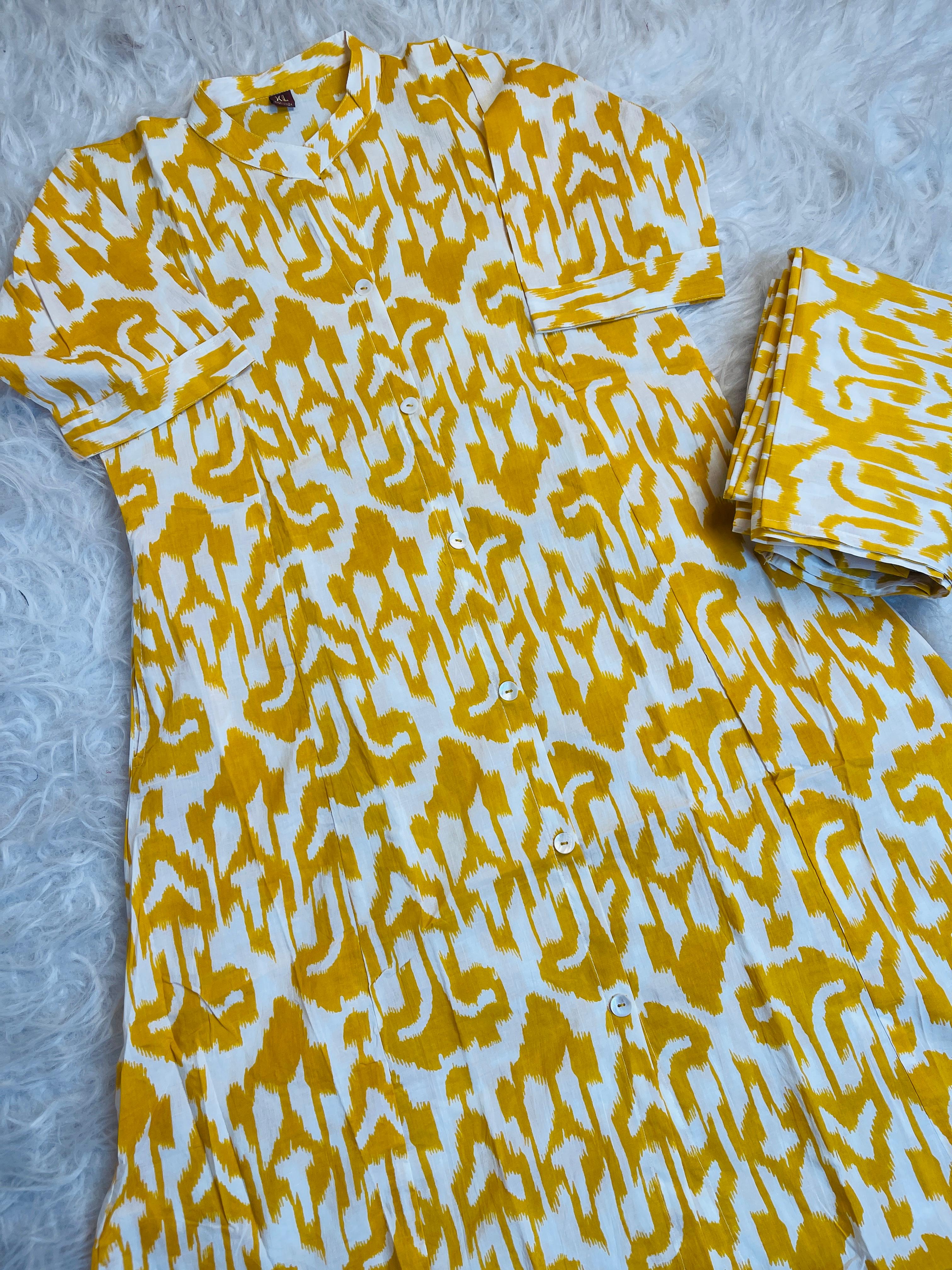 Marigold Cotton Co- Ord Set