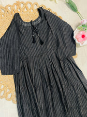 Black Tunic Top - SU 126