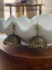 Mughal Brass Jhumka ( SJ 104 )
