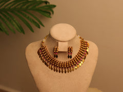 Antique Ruby Elakkathali Set (SJ 185)