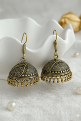 Mughal Brass Jhumka ( SJ 104 )