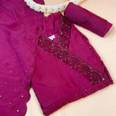 Grape Purple Salwar Suit - Elegant wear