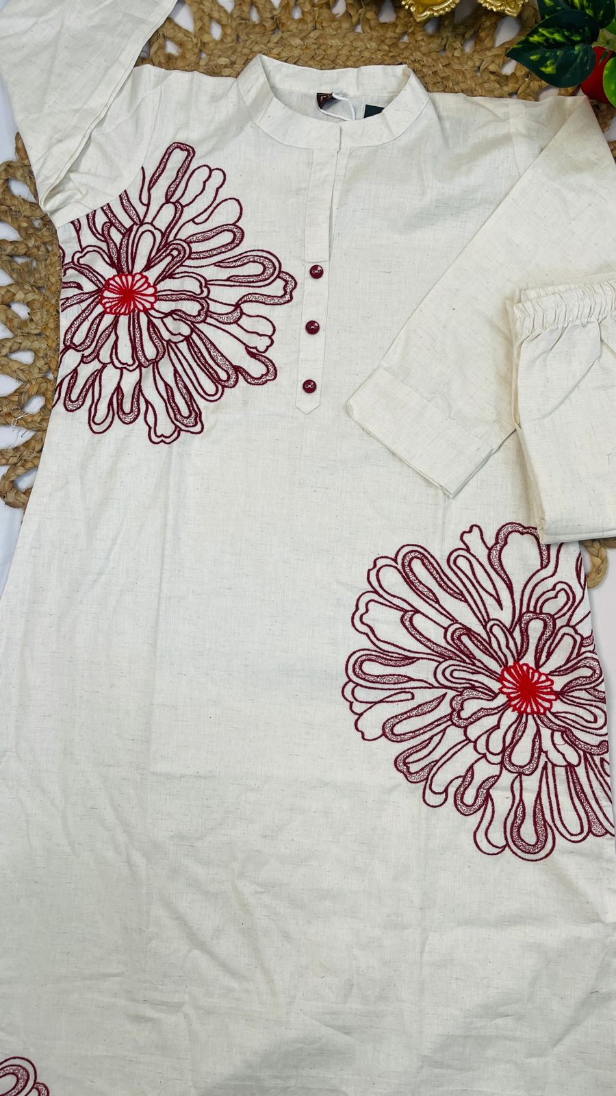 IVORY BLOSSOM CO-ORD SET
