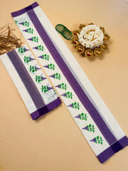 Mulloth Thulasi Print Set Mundu - Traditional Wear