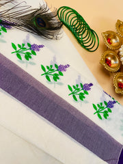 Mulloth Thulasi Print Set Mundu - Traditional Wear