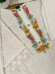 Hakoba Salwar Suit With Floral Works - Elegant Wedding & Traditional Wear