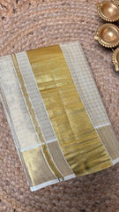 Ready to Wear Golden Tissue Saree (SU 798)