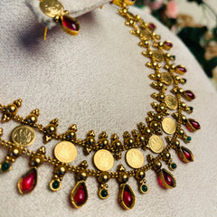 VAIDEHI✨ANTIQUE NECKLACE SET (SJ 176)