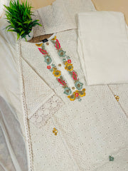 Hakoba Salwar Suit With Floral Works - Elegant Wedding & Traditional Wear