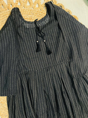 Black Tunic Top - SU 126