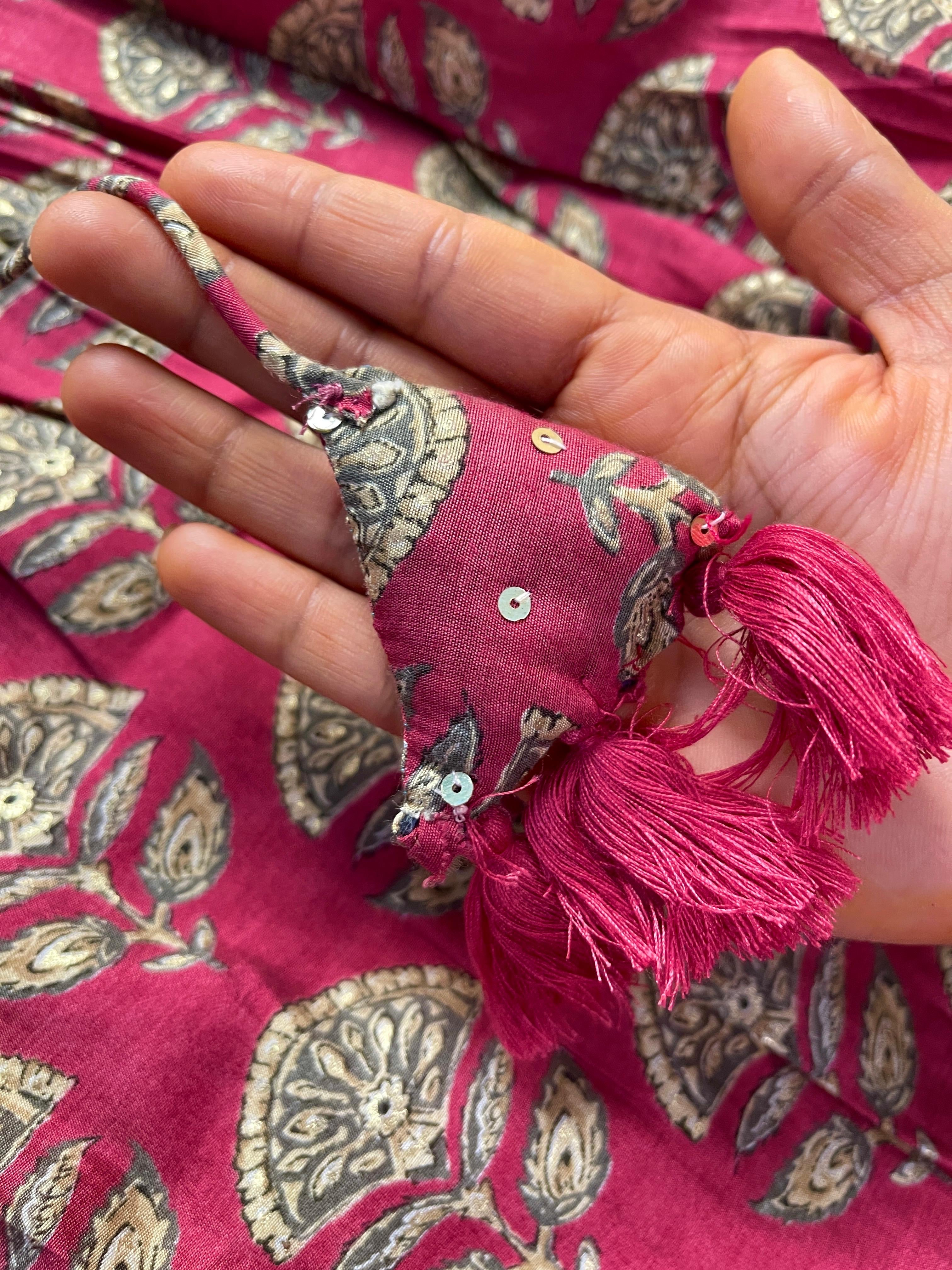 Peach Red Salwar Suit - SU 29