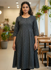 Charcoal Diamond Feeding Kurti Top (SU 274 )