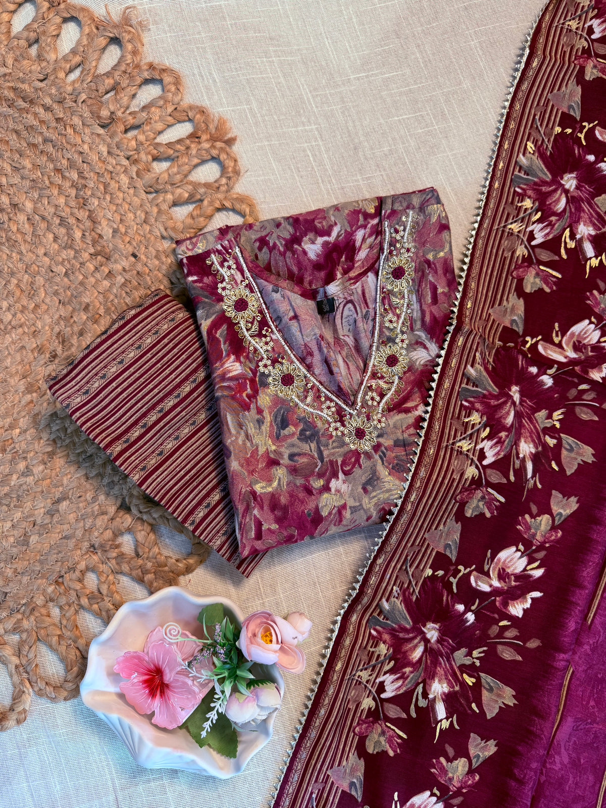 Gorgeous Magenta Salwar Suit - SU 112