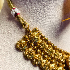REGAL LAKSHMI HERITAGE CHOKER SET ( SJ 210)