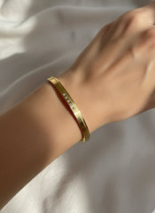 Matte Finish Line Bracelet for women ( SJ 93 )
