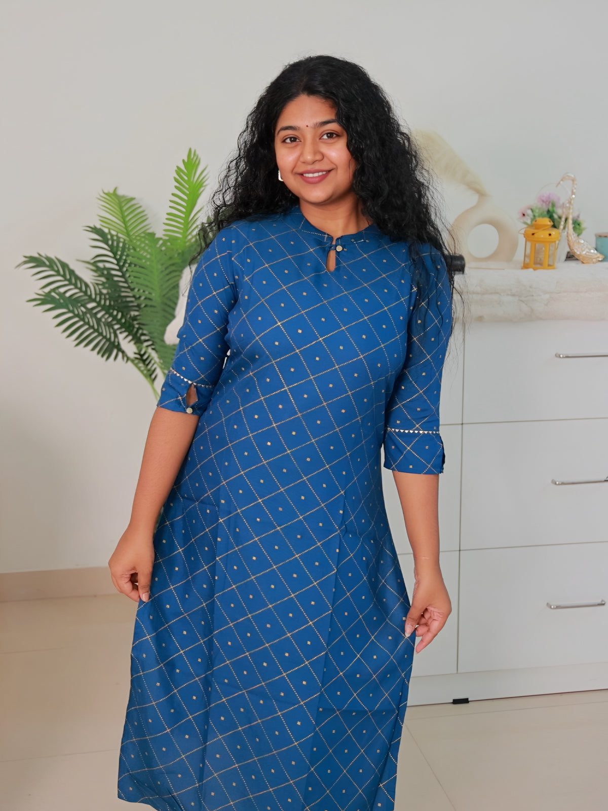 Blue kurtha Top - Daily Wear (SU 26)