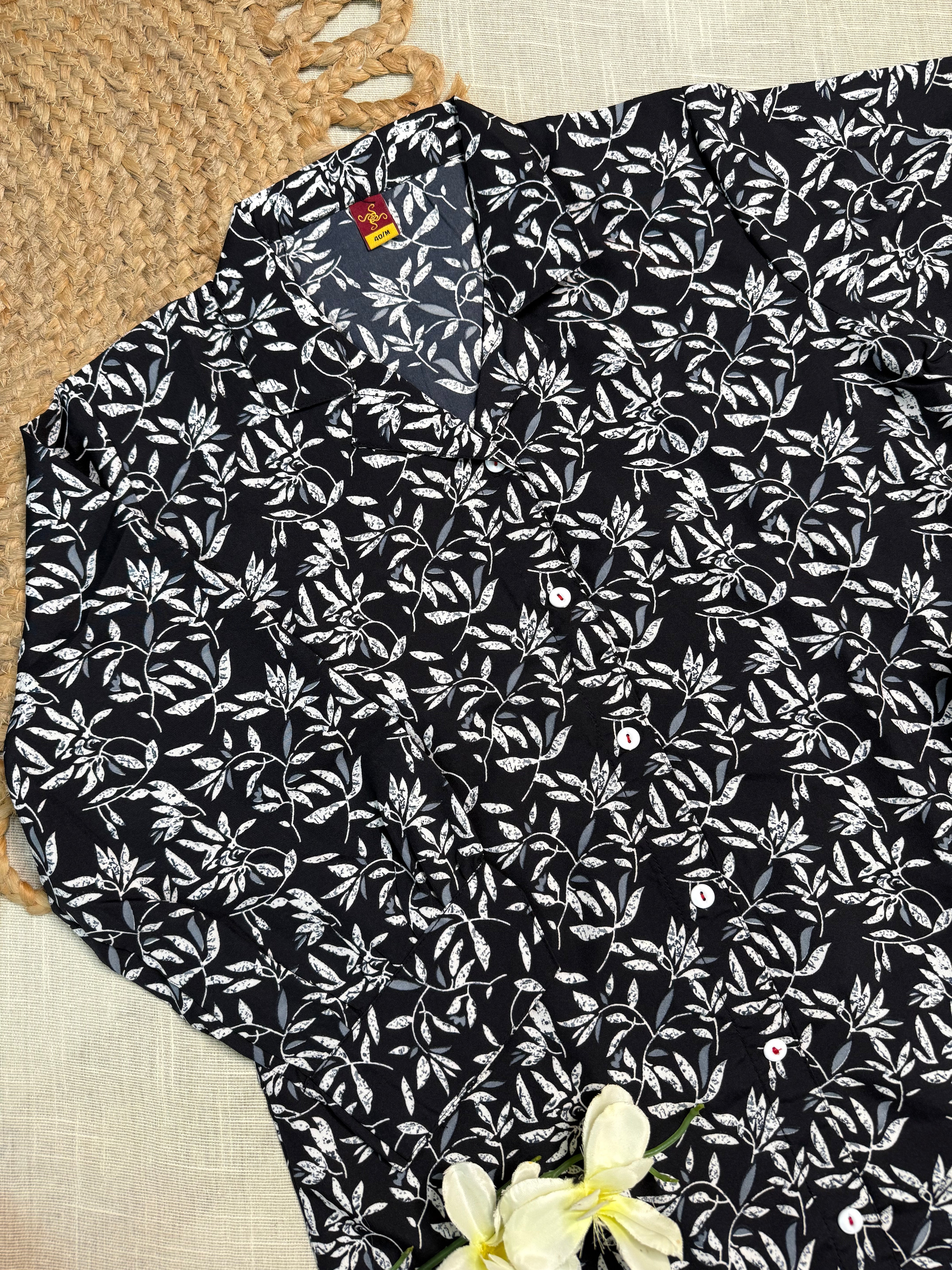 Black Short Kurthi - SU 64