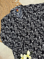 Black Short Kurthi - SU 64