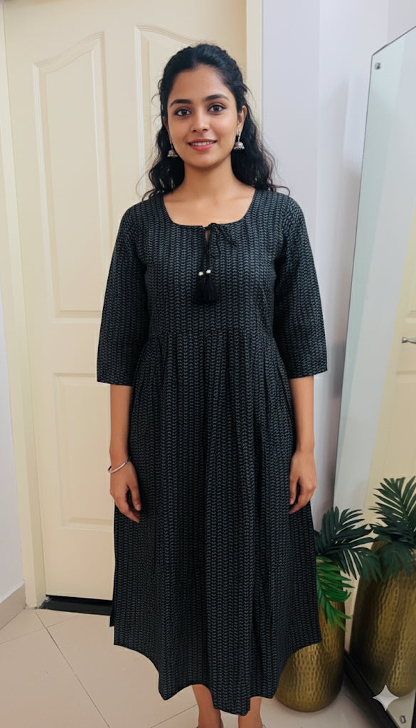 Black Tunic Top (SU 126)