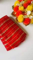 Orange Malar saree