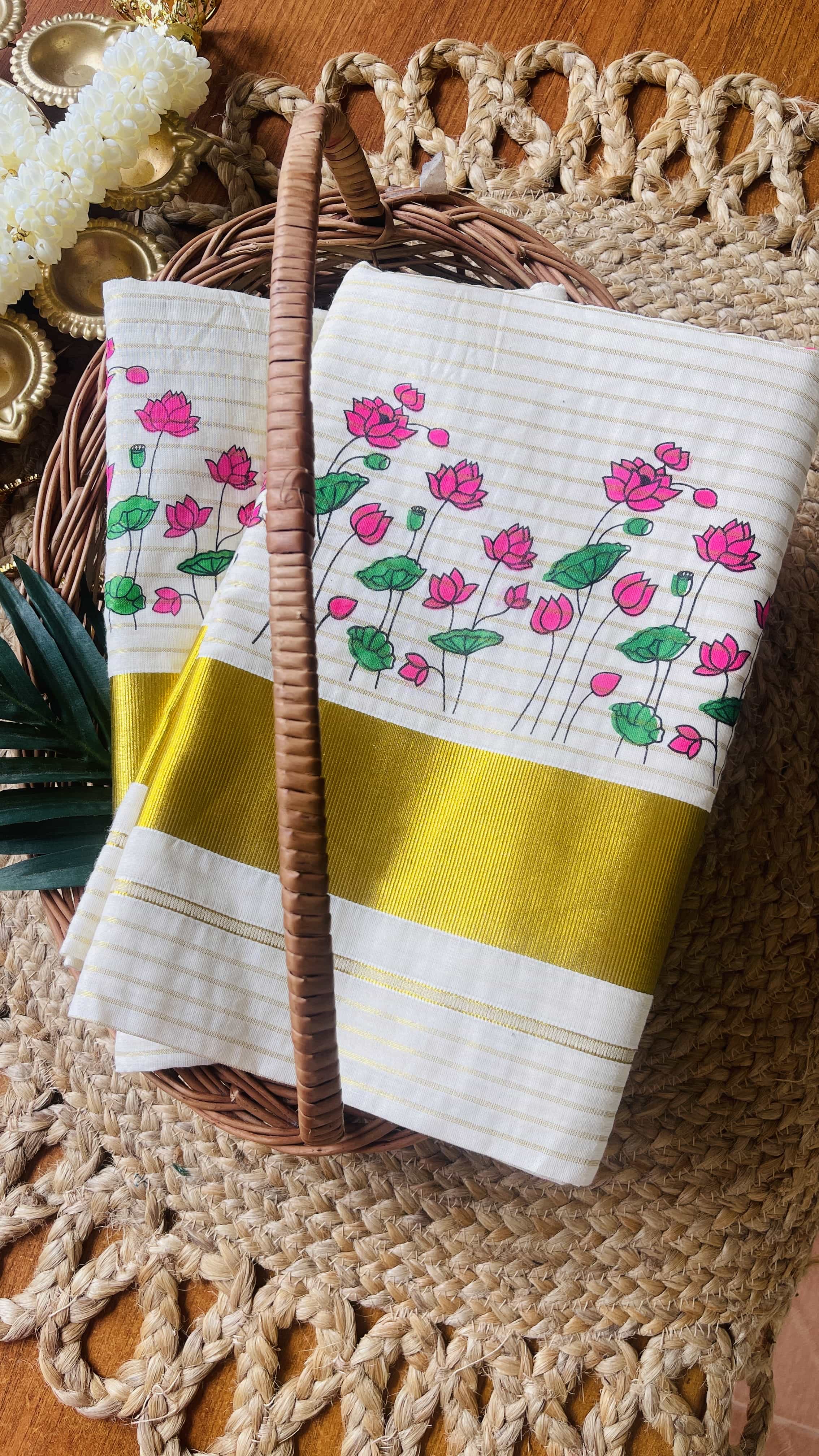 Pavizha Tamara Set Saree