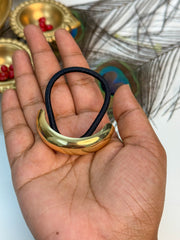 Golden Half Moon Hair Tie