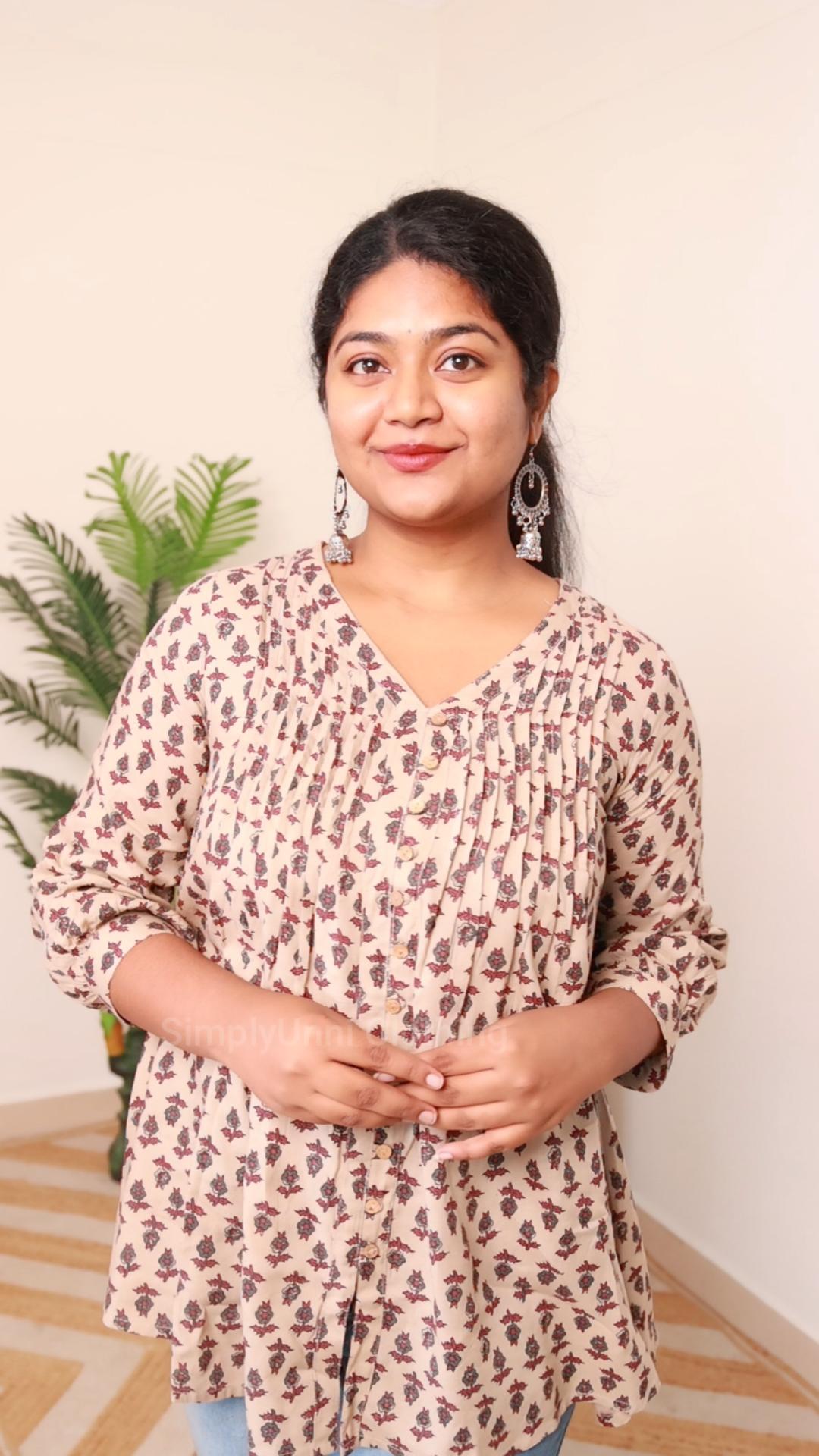 Neutral Mood Short Kurti