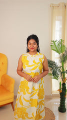 Yellow sunny sideup co-ord set - SU 441