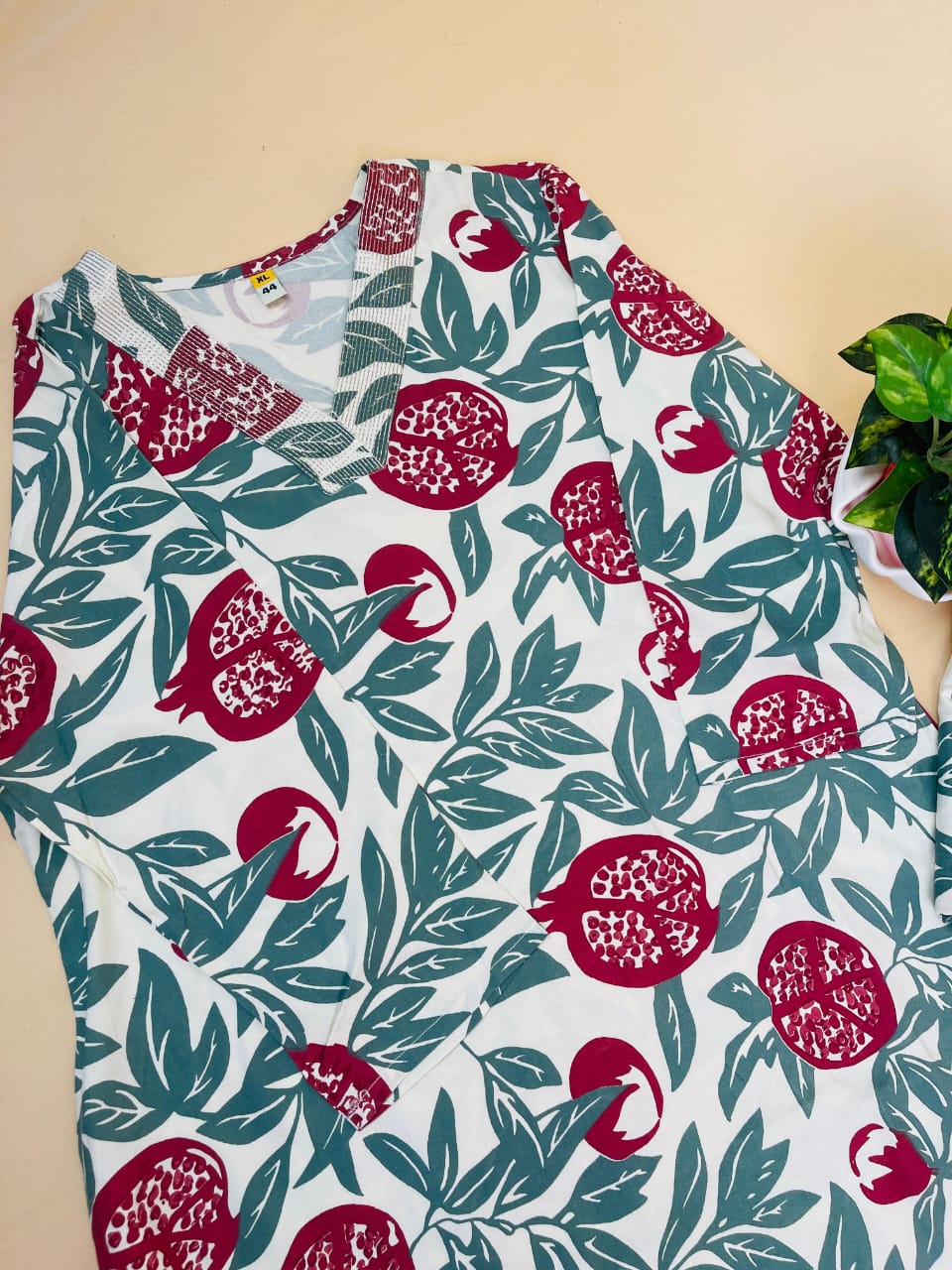Pomegranate Bloom Co-ord Set