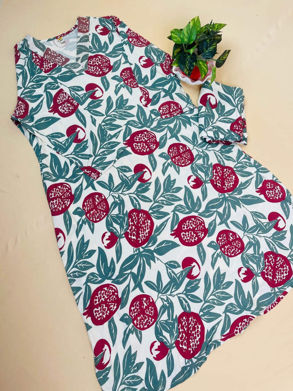 Pomegranate Bloom Co-ord Set