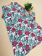Pomegranate Bloom Co-ord Set
