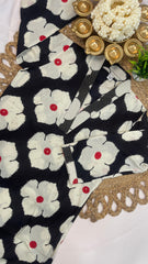 Black Twilight Flora Top