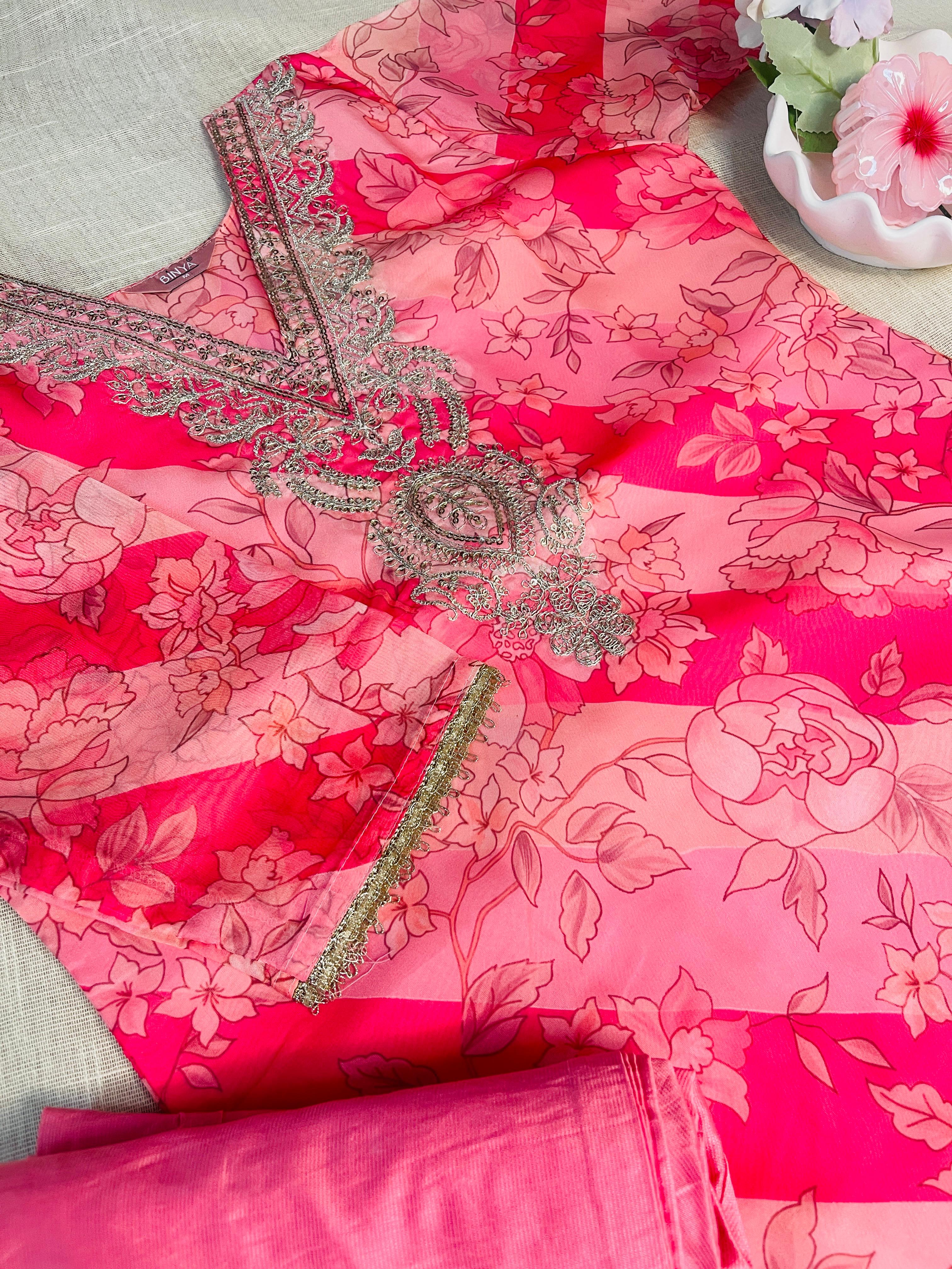 Persian Pink Salwar Set
