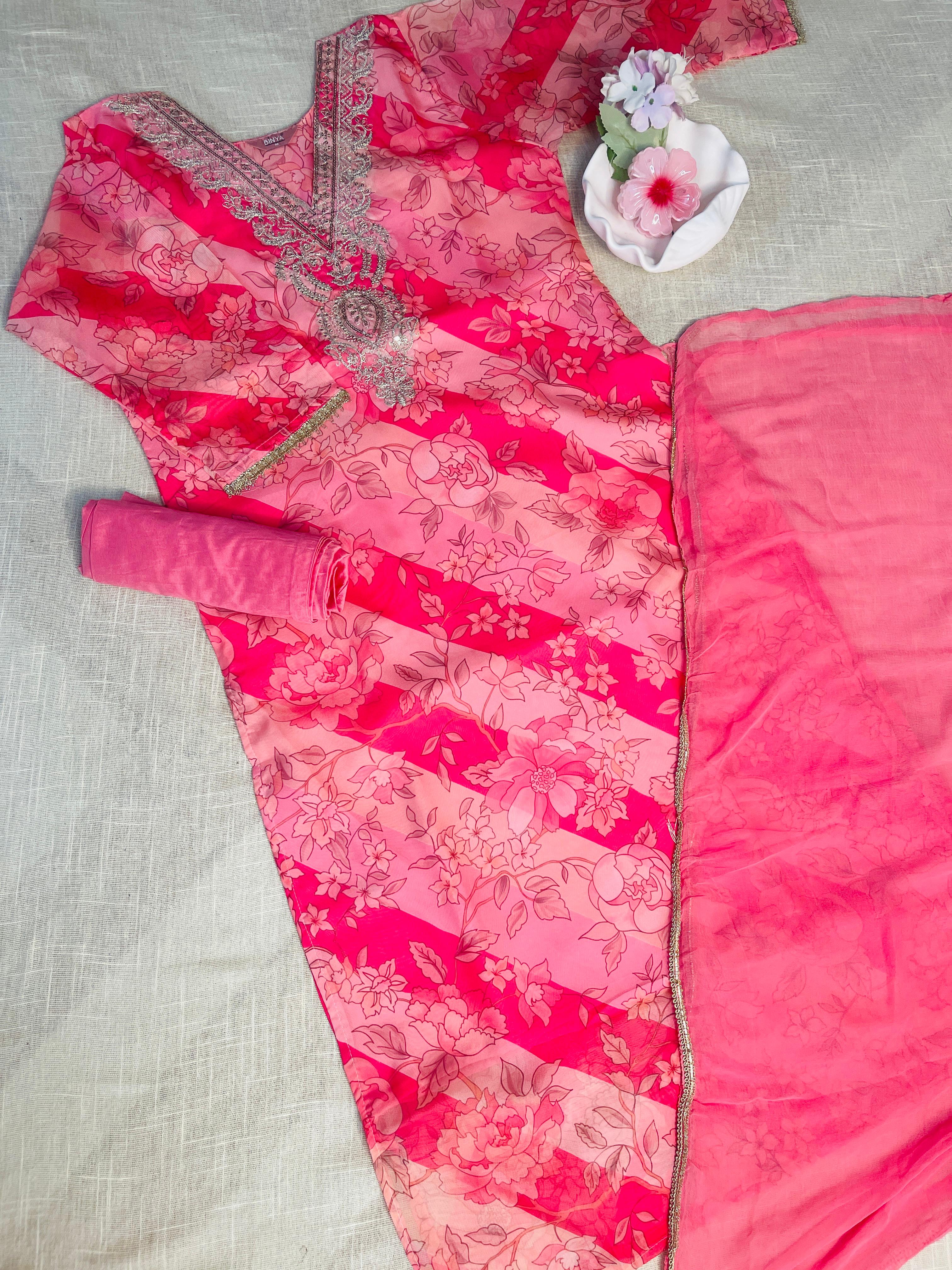 Persian Pink Salwar Set