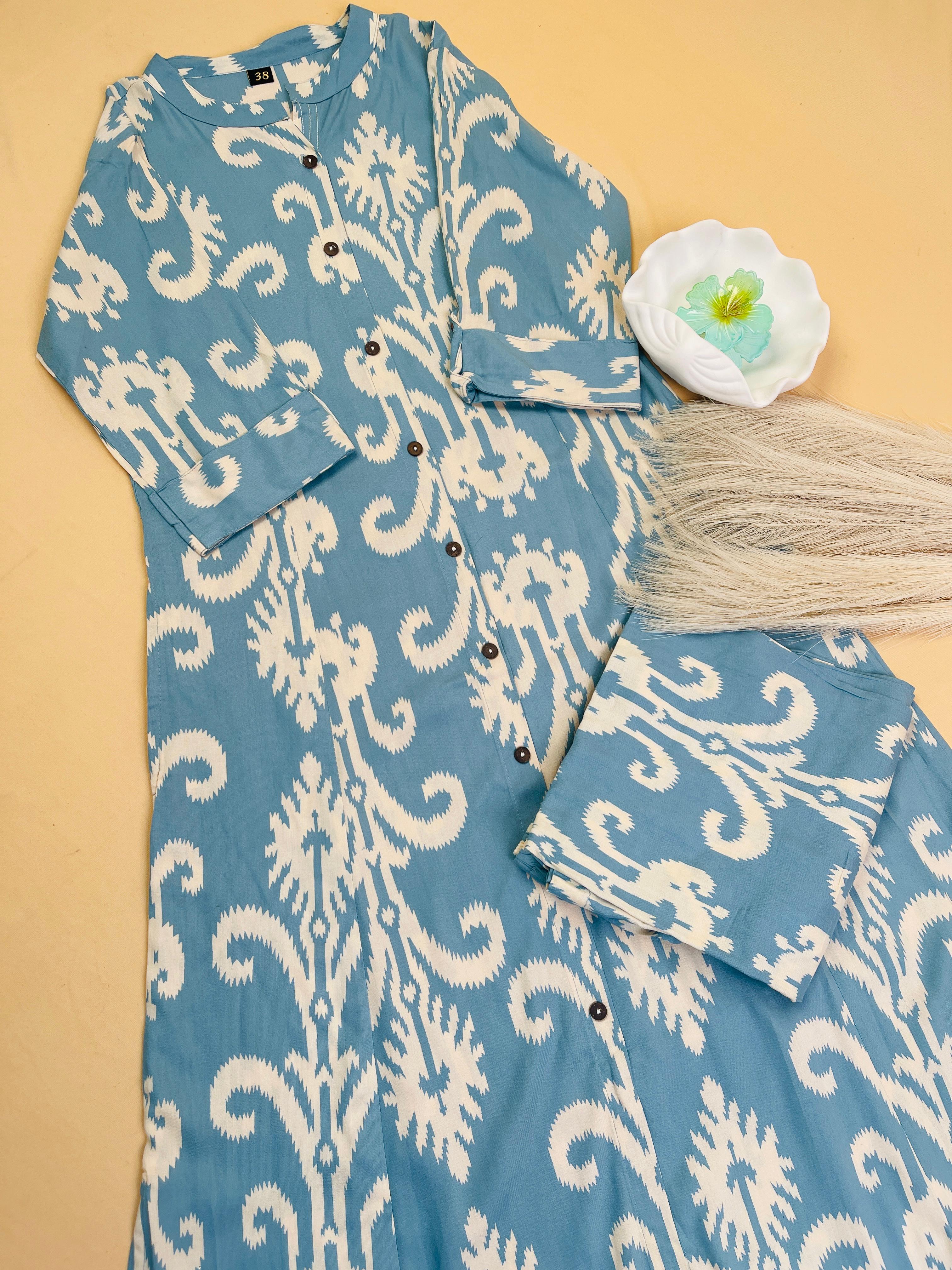 BABY BLUE CO-ORD SET - SU 443