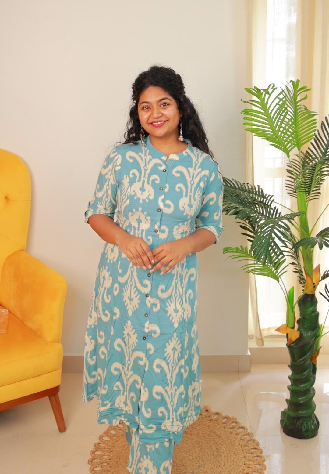 BABY BLUE CO-ORD SET - SU 443