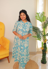 BABY BLUE CO-ORD SET - SU 443
