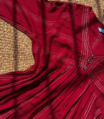 PLUM ALIA CUT KURTHA (SU 313)