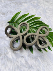 MANDARA HAIR CLAW CILP GRAY ( SJ 75 ) ( 1 count )