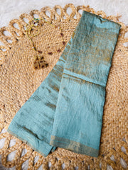 LIGHT GREEN SAREE ( SU 469 )