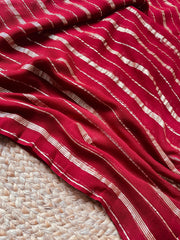 MAROON MALAR SAREE ( SU 507 )