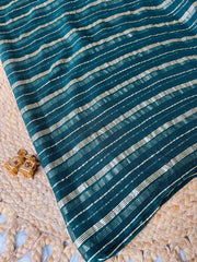 GREEN MALAR SAREE ( SU 508 )