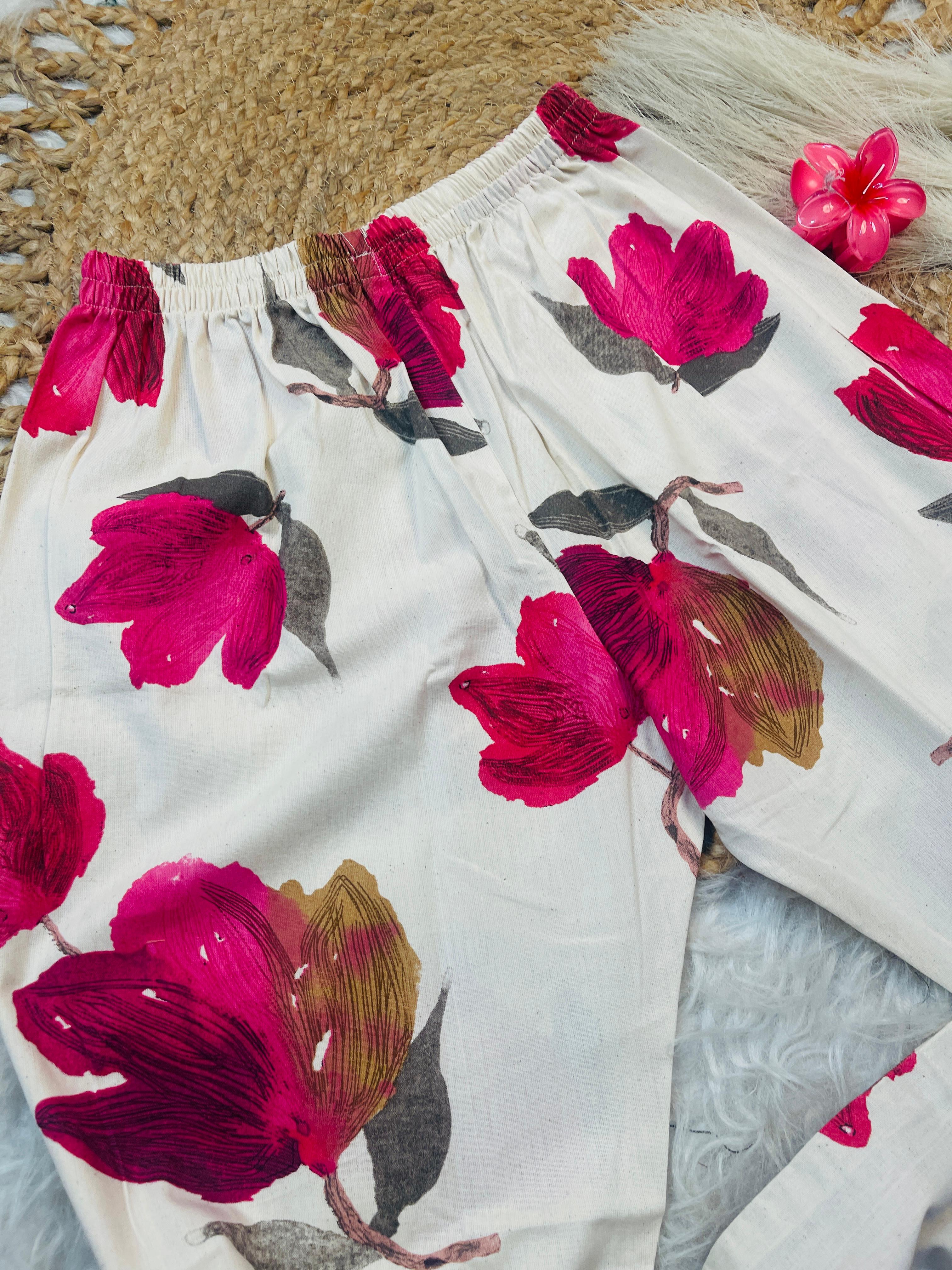 ROSEWOOD CHARM CO ORD SET (SU 654) sleeves available